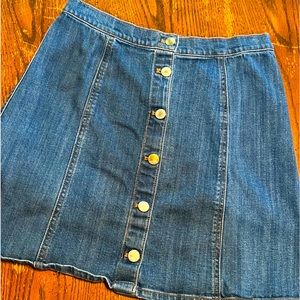 H&M jean skirt